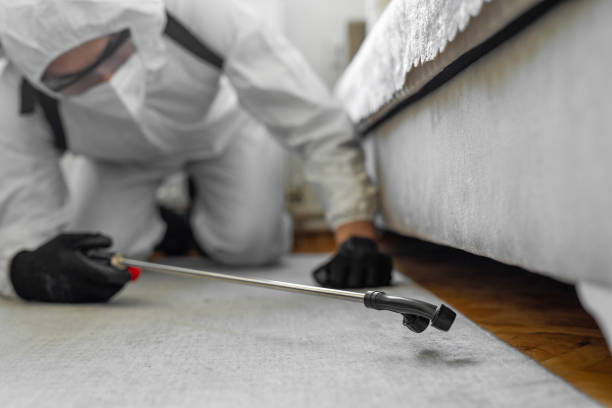 Professional Cockroach Control technician working in Grant-Valkaria, FL